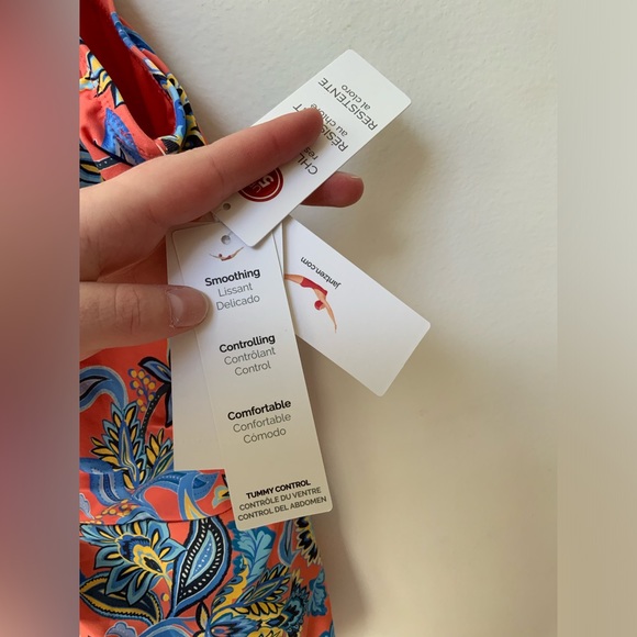 Jantzen Tigerlily One-Piece NWT - Picture 7 of 14